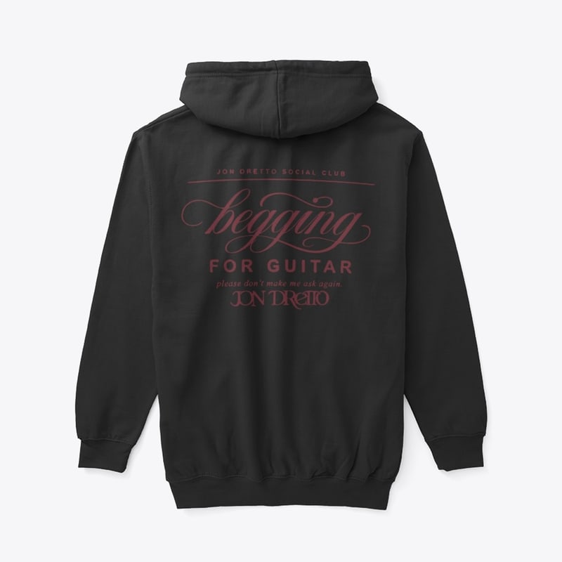 BEGGING SOCIAL CLUB — ZIPPED HOODIE